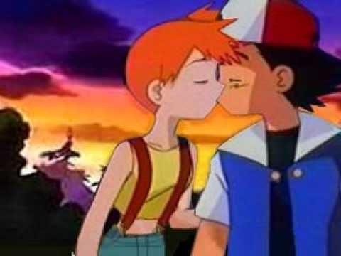 Pokemon Ash and Misty kiss!! - YouTube