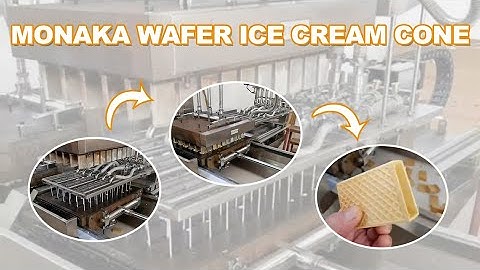 Square Shape Monaka Wafers Machine|Monaka Wafer Ice Cream Cone Making Machine|Ice Cream Cone Maker
