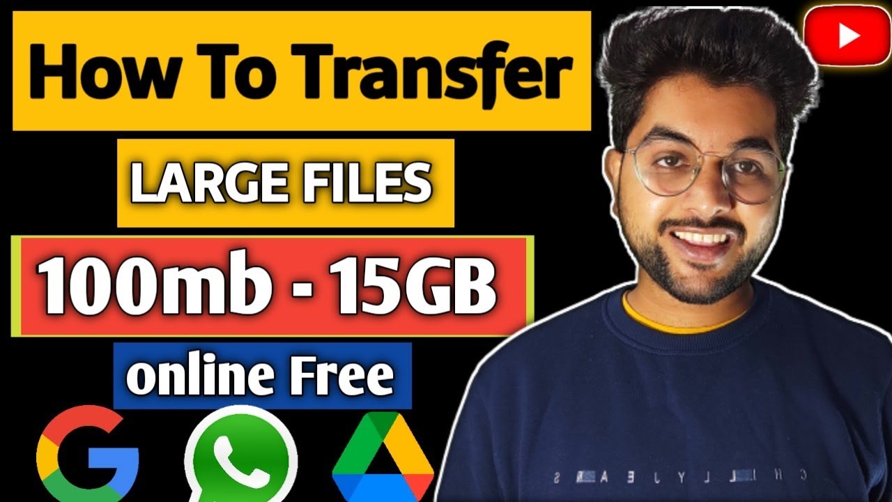 HOW TO SEND LARGE FILES ONLINE FREE 😍 Top 5 Website For