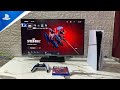 Playing Spiderman 2 on PS5 | PS5 Slim