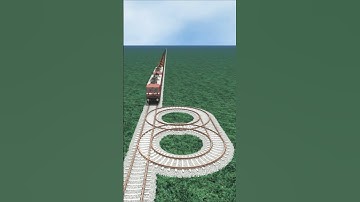 Crazy Diamond Crossing 😨💥 | Funny Train Moments | Train Simulator India #Shorts