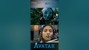 Avatar - Behind The Scenes | VFX Breakdowns | Avatar Scenes Without CG I Avatar Vfx Making #Shorts
