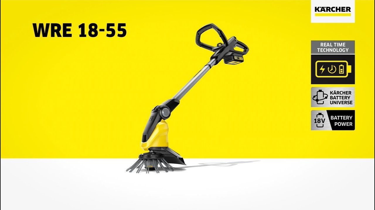 数量限定】雑草刈機 WRE 18-55 3.137-128.0 KARCHER(ケルヒャー) 電動刈払機 ホームセンター通販はDCMオンライン