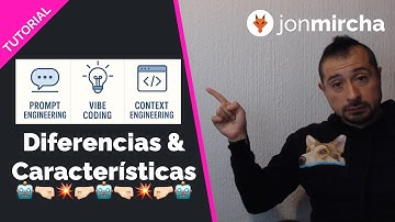 Tutorial IA: VibeCoding VS Prompt Engineering VS Context Engineering 🤖🤜🏻💥🤛🏻🤖🤜🏻💥🤛🏻🤖 - jonmircha