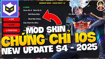 [Chứng Chỉ IOS] Hướng Dẫn Cách Cài Menu Mod Skin Liên Quân Trên IOS | New Update S4 - 2025 | NghĩaTV