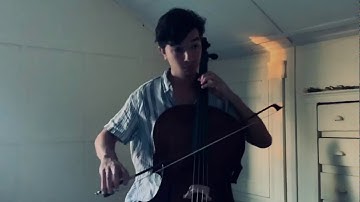 JS Bach - Cello Suite No. 5 in C Minor, Gigue