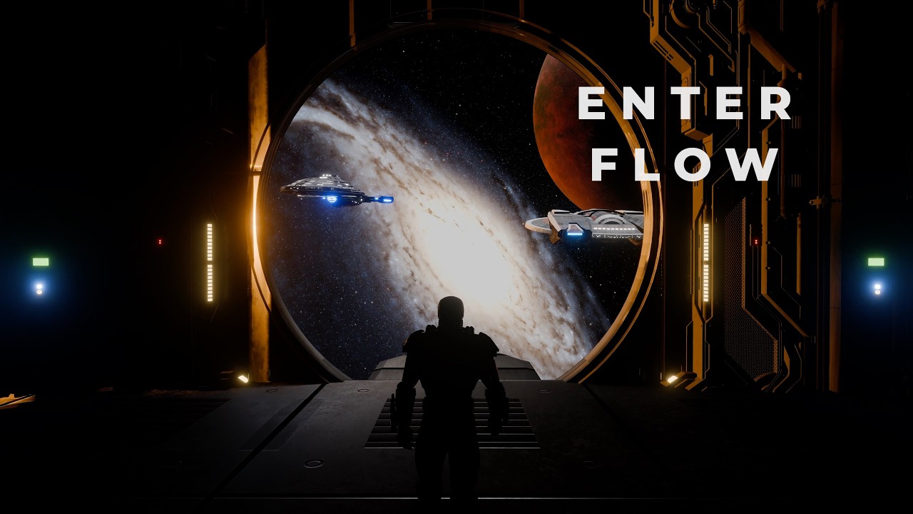 Enter Flow | 10Hz Alpha Focus Music for Deep Work (2 Hours)