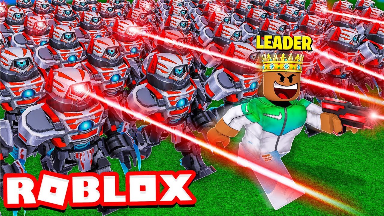 I Became King And Built The Biggest Robot Army In The World Roblox Youtube - robot factory tycoon roblox robot factory robot crazy