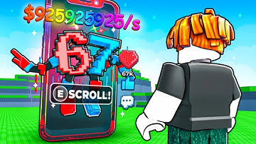 I Unlocked EXCLUSIVE NEW CHARACTERS in Scroll A Brainrot Roblox..