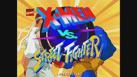 20 Mins Of...X-Men vs. Street Fighter Intro (US/Arcade)