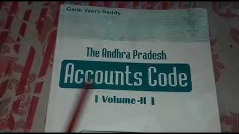 how to prepare and answer questions in #Accounts code volume 1& 2 in #departmental test