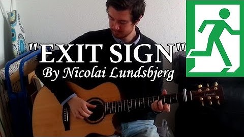 Exit Sign (original) - Nicolai Lundsbjerg