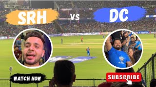 Pehli Bar Dekha IPL Match Live | SRH vs DC | 😍👌 #ipl2024 #vlog #delhi