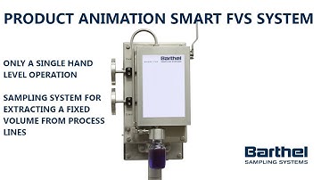 How a SMART Fixed Volume Sampler works. See product animation from Barthel Sampling Systems.