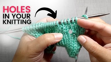 QUICK & EASY fixes for common knitting mistakes