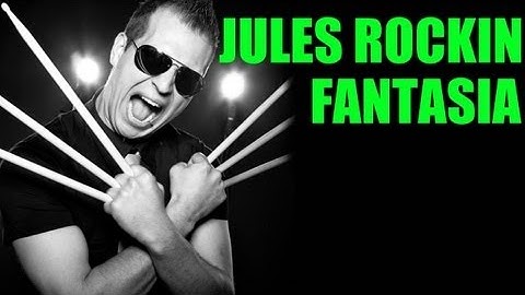 Jules Rockin - Fantasia [Korg Kaossilator Pro & e-drum freestyle improvisation] [HD]