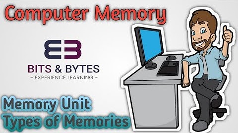 Computer Memory Part-1 | Bappa Chakraborty | Bits & Bytes |