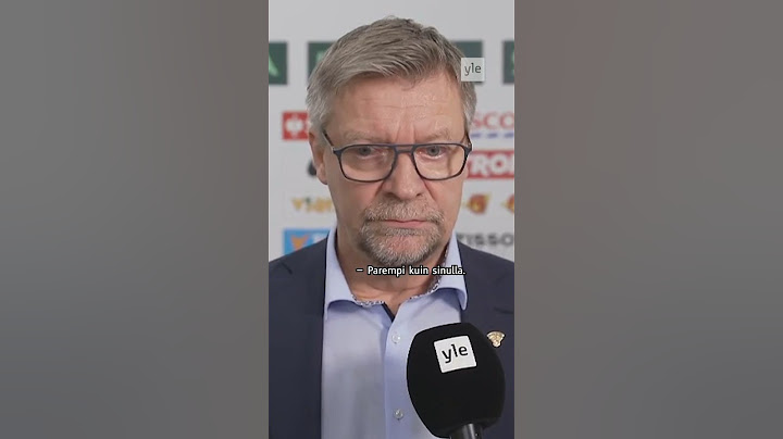 Leijonien Jalonen piikitteli toimittajalle #yleuutiset