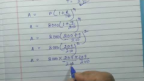 Class 8 - Exercise 8.3 - Q 1 part d | Calculate tha amounts