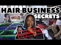 Hair Business SECRETS | The REAL Tea on Hair Businesses