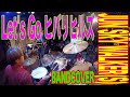 【BANDCOVER】JUN SKY WALKER(S) Let's Go ヒバリヒルズ  松阪M'AXA DRUMCOM(ドラム固定カメラ)