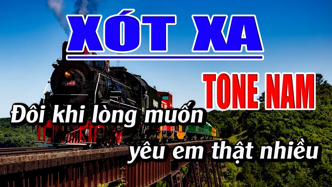 Xót Xa Karaoke Tone Nam Karaoke Đăng Khôi – Beat Mới