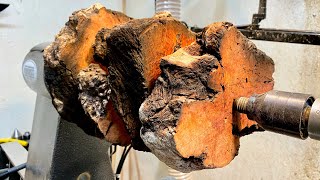 Woodturning:  The Phoenix Burl! 🔥