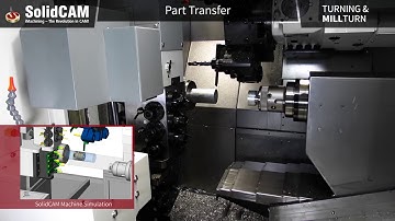SolidCAM Mill Turn & iMachining on QuickTech T8 Hybrid