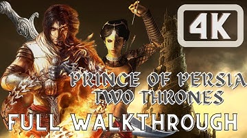 Prince Of Persia - The Two Thrones | Full Game Walk Through | Hard Mode | No Commentary | 4K Video
