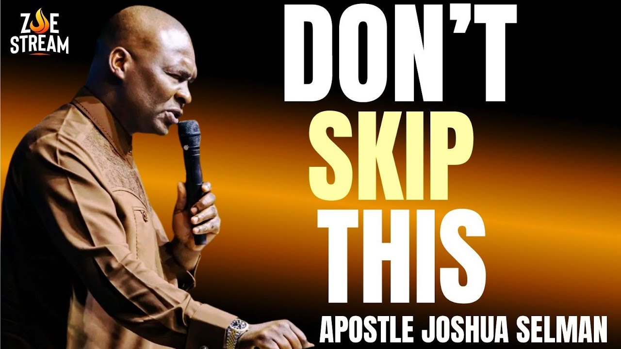 This Prayer Will Change Your Life Today | Apostle Joshua Selman - YouTube