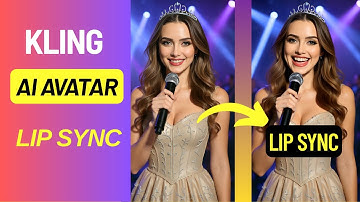How to use KLING AI Avatar - Lip Sync (Image to Video)