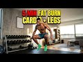 5 Minute Cardio + Legs Workout 🔥 Full Body Fat Burn for Beginners &amp; Advanced#foryou #fitness#viral 