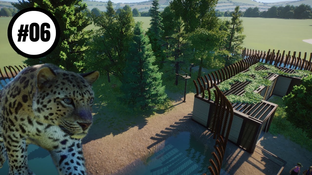 Parco Faunistico della Zebra Reale #06 - Enclos du léopard de l'amour - Planet Zoo
