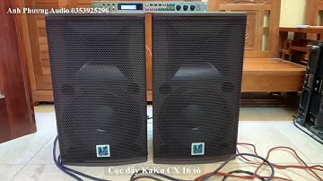 Cục Đẩy Bãi KaKu CX, Bd Audio 2 Kênh 16 sò rất nhiều hàng giá cực rẻ cho anh em