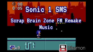 Sonic 1 Master System - Scrap Brain Zone FM Music