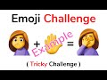 Youtube Thumbnail Only 1% can beat this emoji challenge