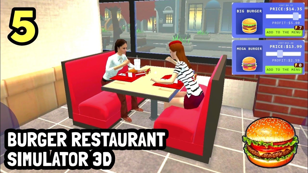 Ios Burger Burger 🍔 Restaurant Simulator 3D. New Burgers Added🥤🍔. iOS,Android ...