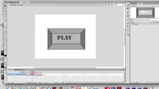 making a interactive play button in flash