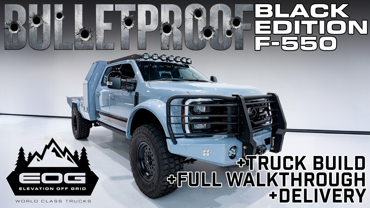 Пуленепробиваемый черный F-550