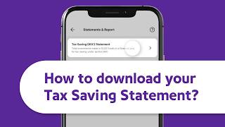 Learn how to download the Tax Saving statement on PhonePe screenshot 2