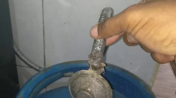 O que fazer se tiver vazando gás?