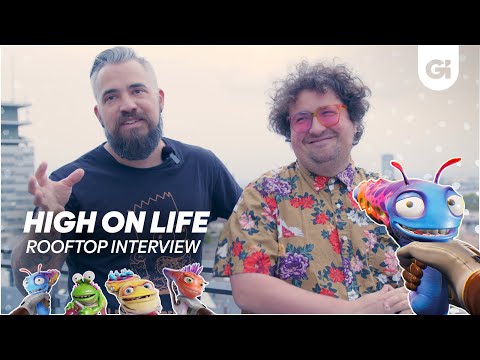 : Making High On Life: A Rooftop Interview With Squanch Games | Gamescom 2022