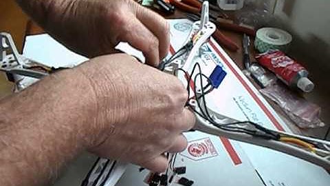 How to build a Quad Copter With GPS using the turnigy 9x TX & the AIOPv2 FB ( Part 6 )