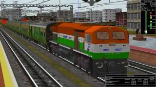 Ahmedabad-Ajmer Durronto in MSTS Openrails [HD]