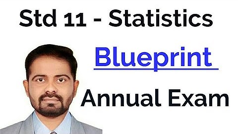 Std 11 Statistics Blueprint for Annual Exam 2019 - Gujarat Education News by Etuition Gujarati