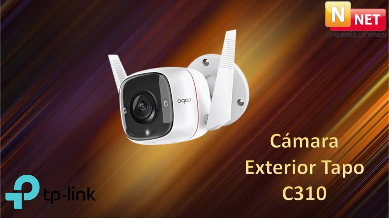 Review y Unboxing de Cámara Tapo Exterior C310 Tp-Link NNET 