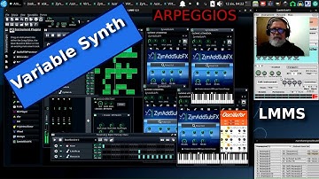 🐧️ LMMS - Ambient Arpeggios  & Variable Synth  😎️ 🎶️ 💻️