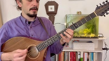 Irish Bouzouki Lesson - The Kesh Jig Part 1