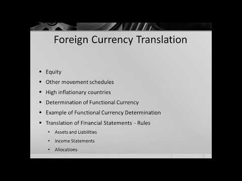 Video: Hur redogör du för omräkning av utländsk valuta?