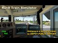 Run8 Train Simulator Катаемся в мультиплеер на DEPOT PUBLIC SERVER
